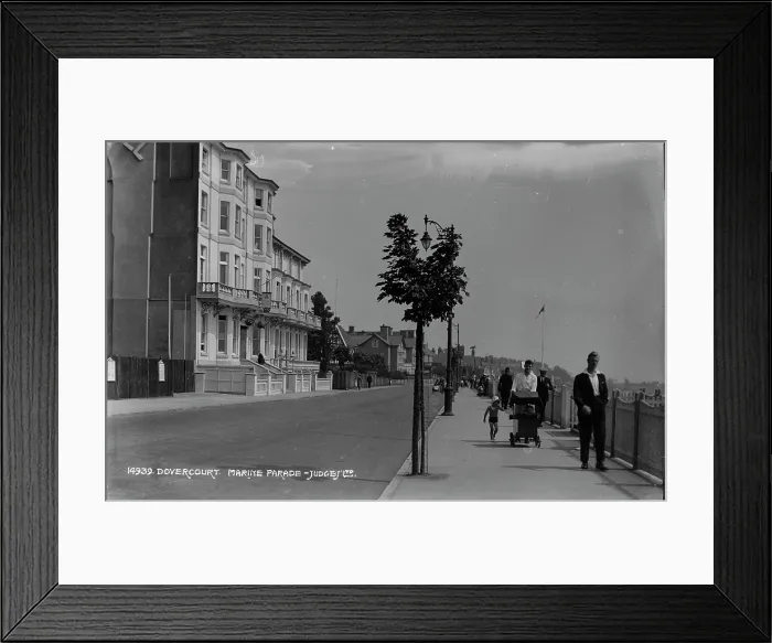 Framed Print : Dovercourt Marine Parade Framed Print : Dovercourt Marine Parade