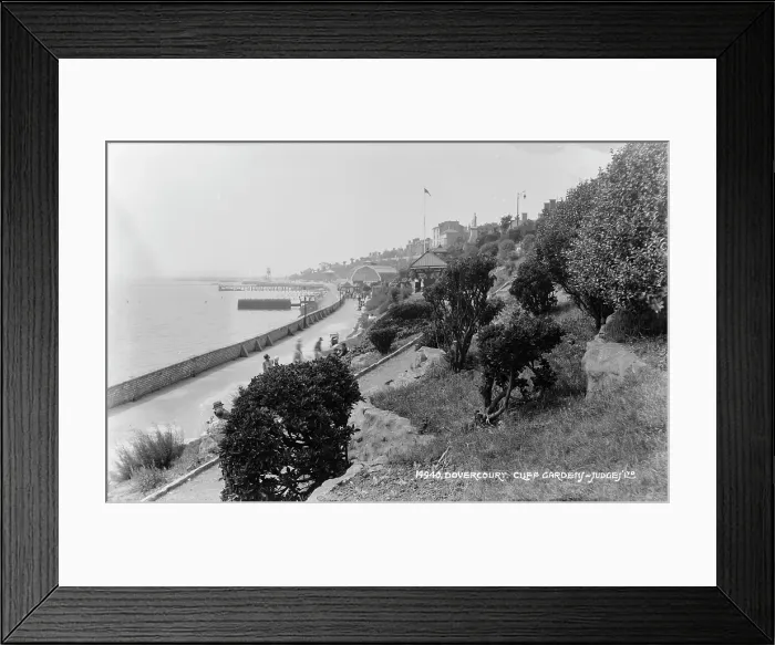 Framed Print : Dovercourt Cliff Gardens Framed Print : Dovercourt Cliff Gardens