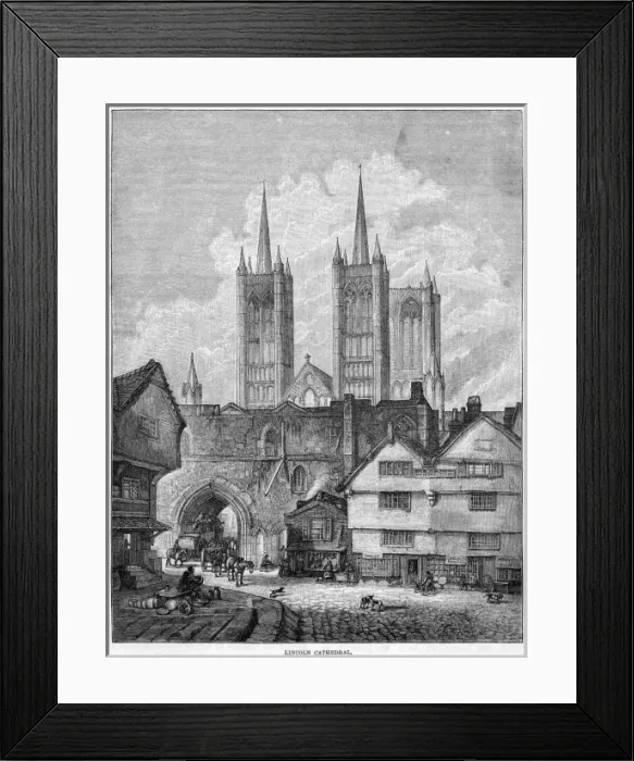 Framed Print : Lincoln Cathedral Framed Print : Lincoln Cathedral