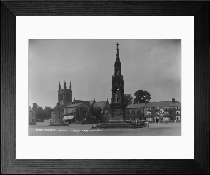 Framed Print : Feversham Monument in Helmsley Framed Print : Feversham Monument in Helmsley