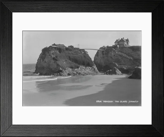 Framed Print : The Island, Newquay Framed Print : The Island, Newquay