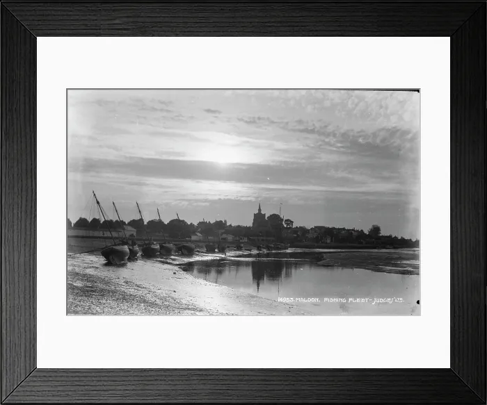 Framed Print : Fishing Fleet at Maldon Framed Print : Fishing Fleet at Maldon