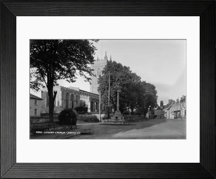 Framed Print : Dedham Church Framed Print : Dedham Church