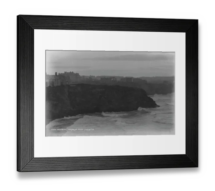 Framed Print : View of Tolcarne Point, Newquay Framed Print : View of Tolcarne Point, Newquay