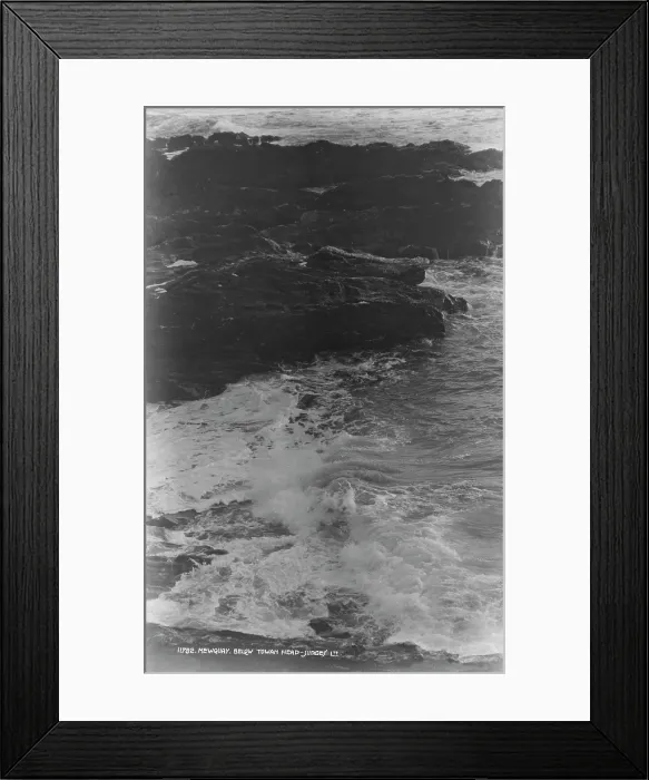 Framed Print : Below Towan Head, Newquay Framed Print : Below Towan Head, Newquay