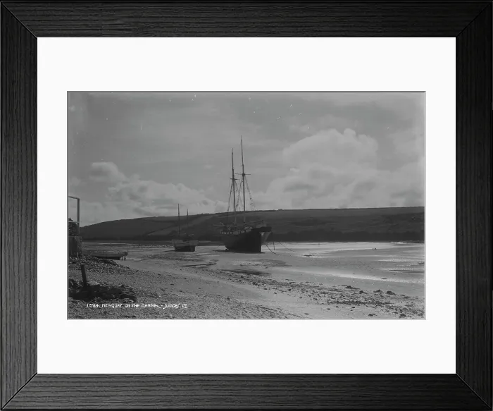 Framed Print : Newquay on the Cannel Framed Print : Newquay on the Cannel