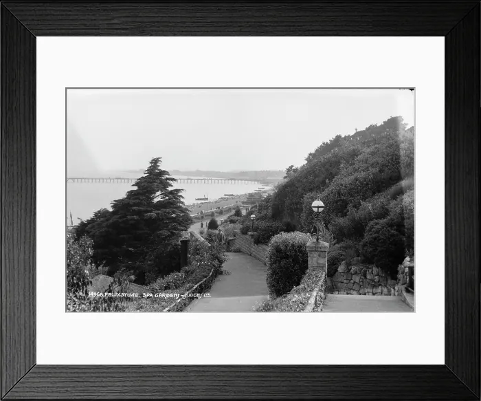 Framed Print : Scenic View of Felixstowe Spa Gardens Framed Print : Scenic View of Felixstowe Spa Gardens