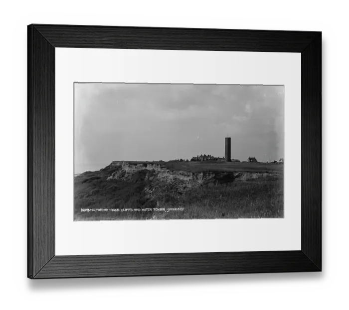 Framed Print : Cliffs and Watch Tower at Walton-on-the-Naze Framed Print : Cliffs and Watch Tower at Walton-on-the-Naze