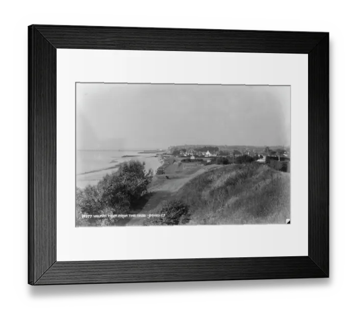Framed Print : Walton Town from the Maze Framed Print : Walton Town from the Maze