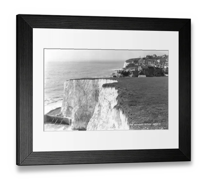 Framed Print : The Cliffs of Rottingdean Framed Print : The Cliffs of Rottingdean