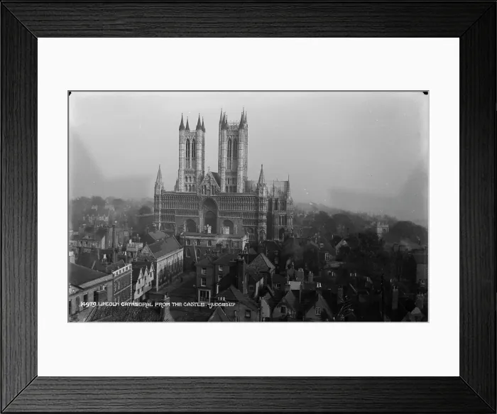 Framed Print : Lincoln Cathedral from the Castle Framed Print : Lincoln Cathedral from the Castle
