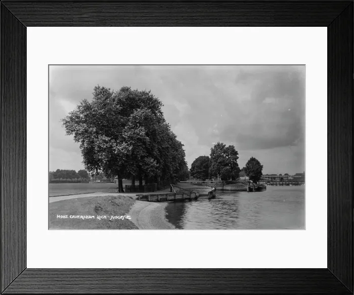 Framed Print : Caversham Lock Framed Print : Caversham Lock