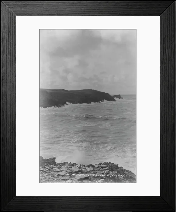Framed Print : Pentire Point, Newquay Framed Print : Pentire Point, Newquay