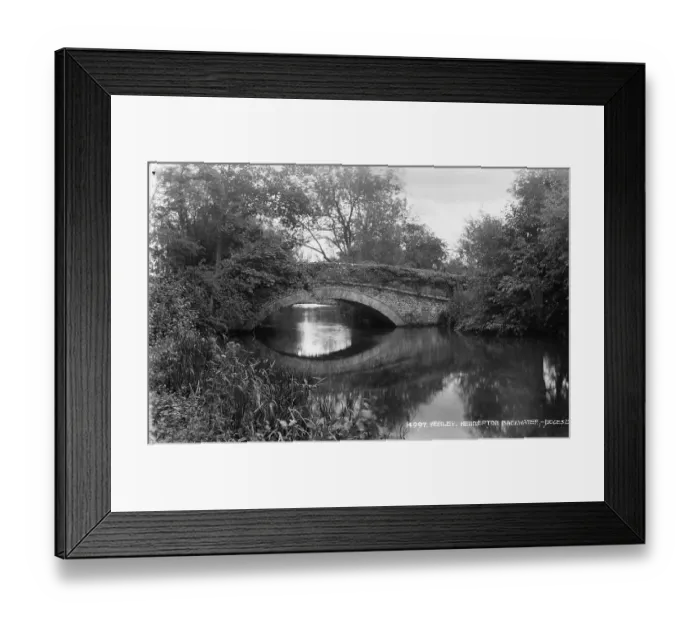 Framed Print : Old Stone Bridge Over Water