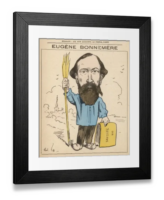 Framed Print : Eugene Bonnemere / Gill Framed Print : Eugene Bonnemere / Gill