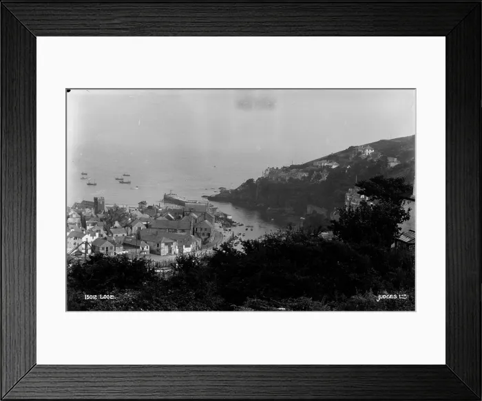 Framed Print : Looe Harbor View Framed Print : Looe Harbor View
