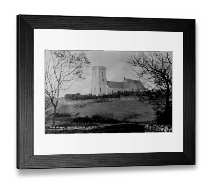 Framed Print : Crantock Church Framed Print : Crantock Church