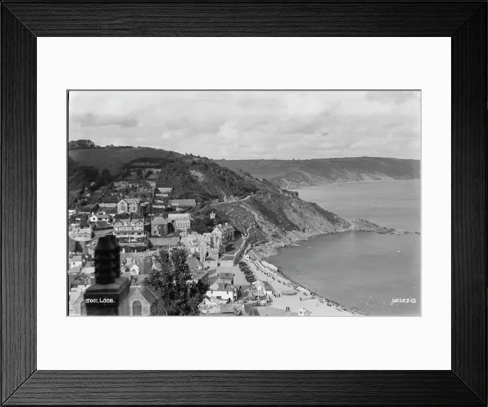 Framed Print : Scenic View of Looe Framed Print : Scenic View of Looe