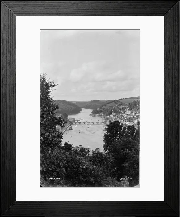 Framed Print : Scenic View of Looe River Framed Print : Scenic View of Looe River