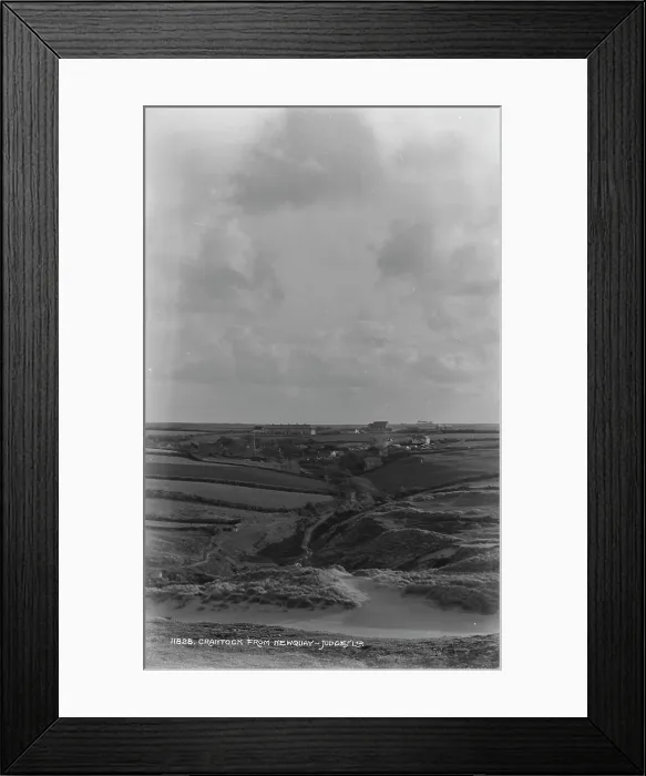 Framed Print : Crantock from Newquay Framed Print : Crantock from Newquay
