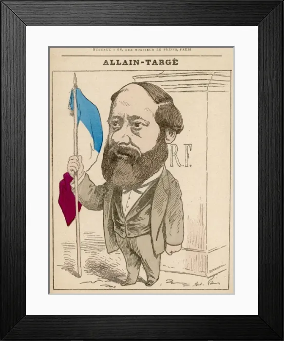 Framed Print : Henri Allain-Targe / Gill Framed Print : Henri Allain-Targe / Gill