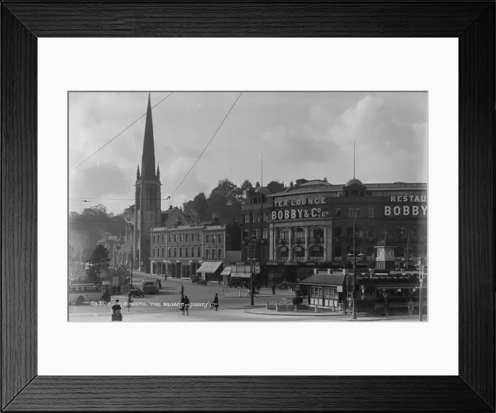 Framed Print : Bournemouth Square in 1931 Framed Print : Bournemouth Square in 1931