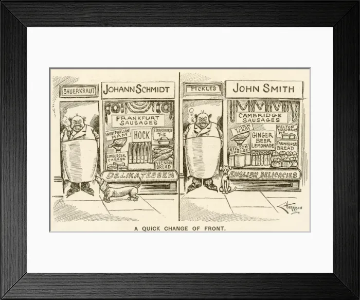 Framed Print : A quick change of front Framed Print : A quick change of front