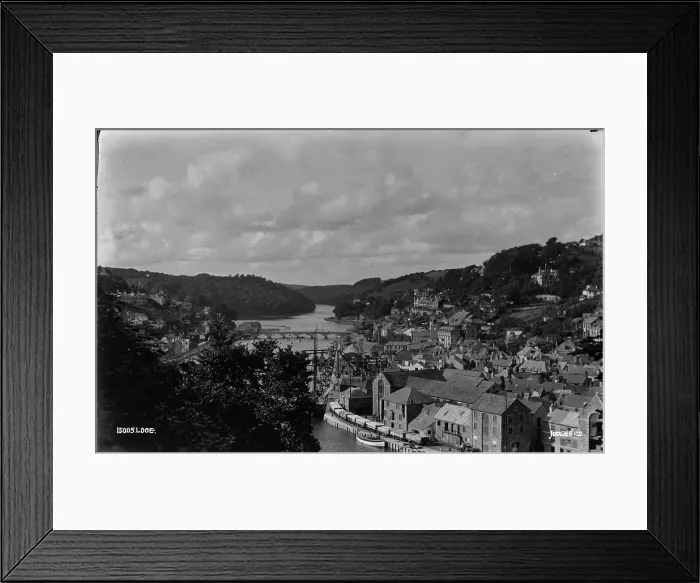 Framed Print : Scenic View of Looe Framed Print : Scenic View of Looe