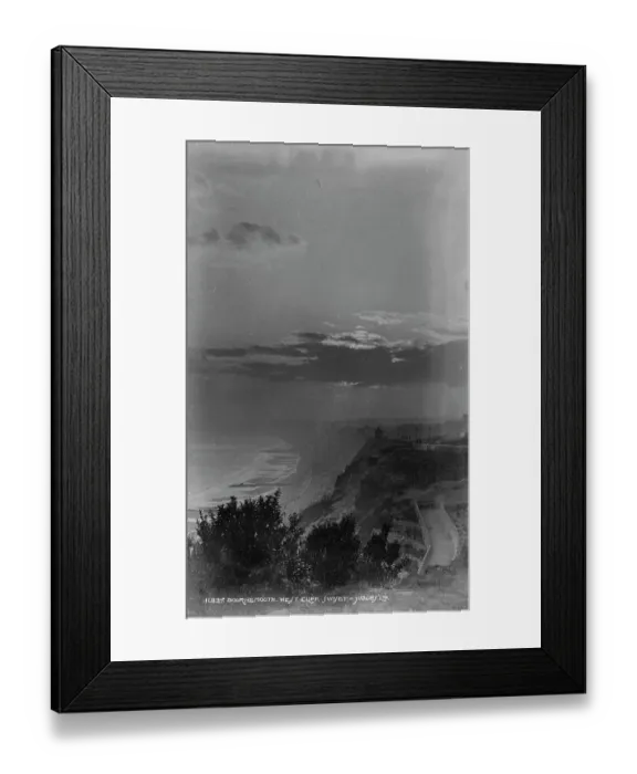 Framed Print : Sunset at West Cliff, Bournemouth Framed Print : Sunset at West Cliff, Bournemouth