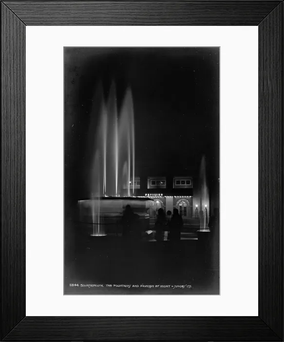 Framed Print : The Fountains and Pavilion at Night Framed Print : The Fountains and Pavilion at Night