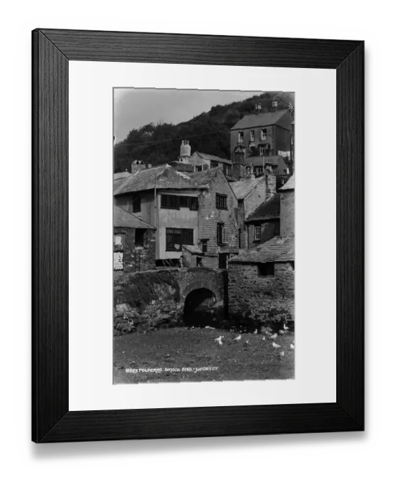 Framed Print : Bridge End in Polperro Framed Print : Bridge End in Polperro