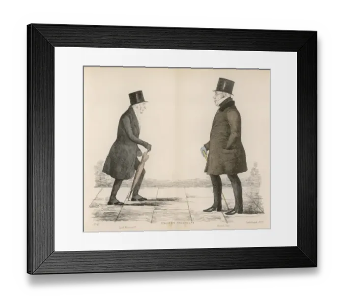 Framed Print : Modern Athenians plate 41 - Edinburgh