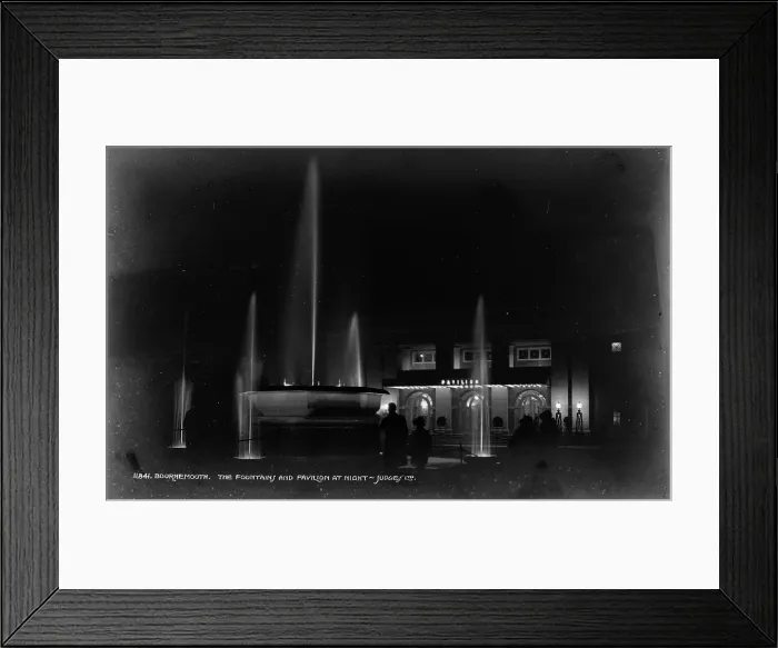 Framed Print : The Fountain and Pavilion at Night Framed Print : The Fountain and Pavilion at Night