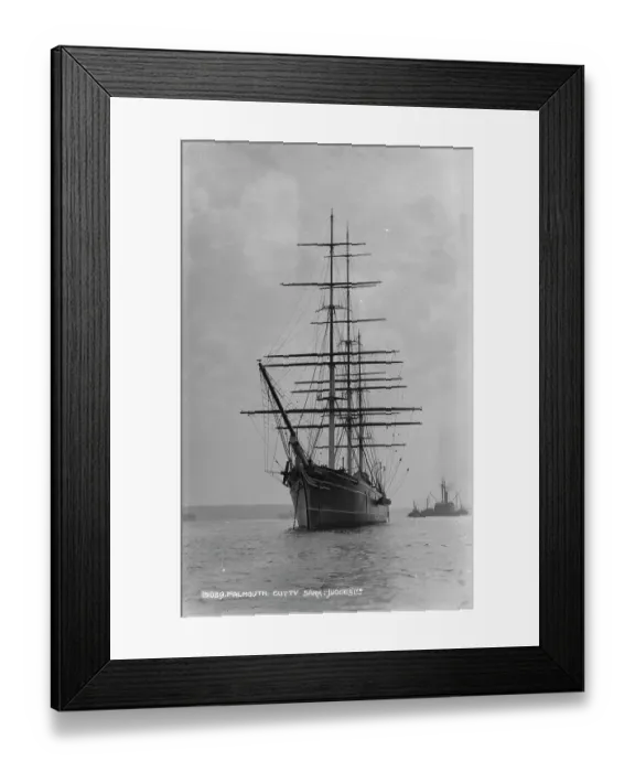 Framed Print : The Cutty Sark in Falmouth Framed Print : The Cutty Sark in Falmouth