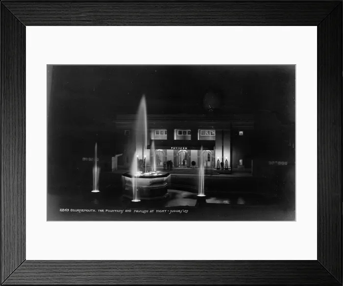 Framed Print : The Fountain and Pavilion at Night Framed Print : The Fountain and Pavilion at Night