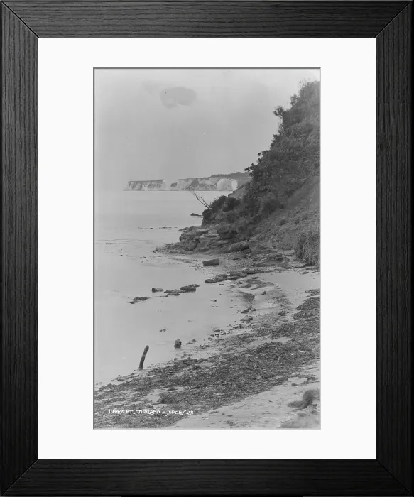 Framed Print : Cliffs at Studland Bay Framed Print : Cliffs at Studland Bay