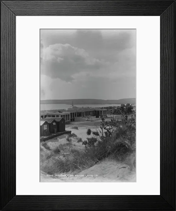 Framed Print : The Pavilion at Sandbanks Framed Print : The Pavilion at Sandbanks