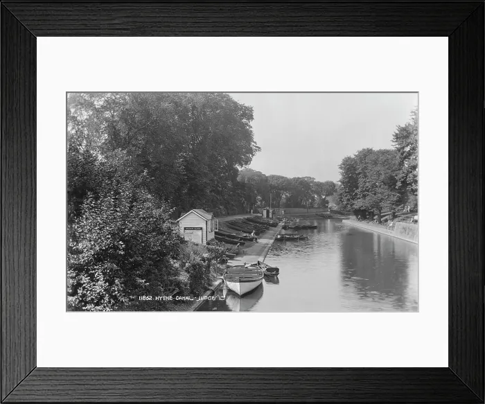 Framed Print : Hythe Canal - Judges Framed Print : Hythe Canal - Judges