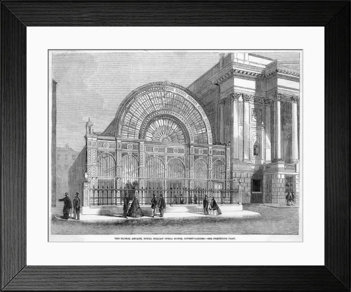 Framed Print : Covent Garden Framed Print : Covent Garden