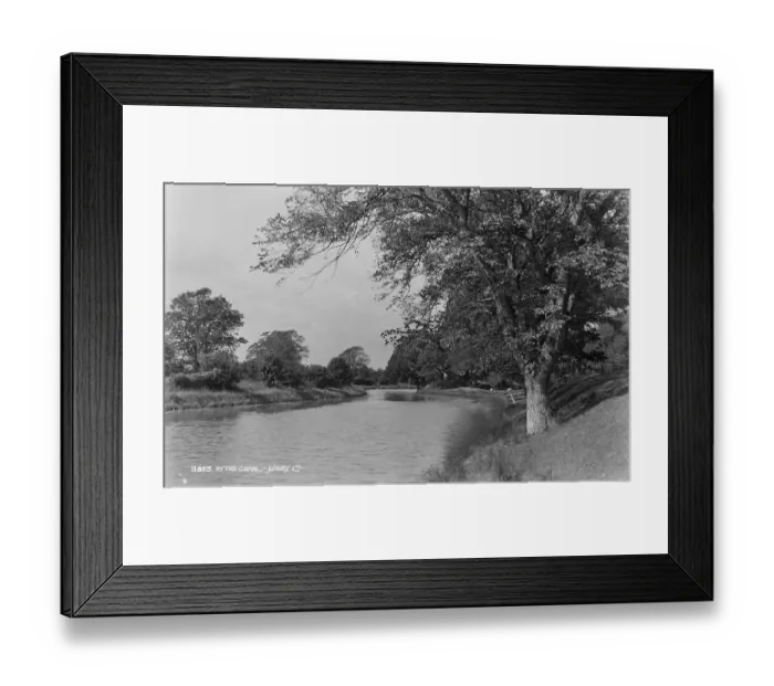 Framed Print : Hythe Canal Framed Print : Hythe Canal