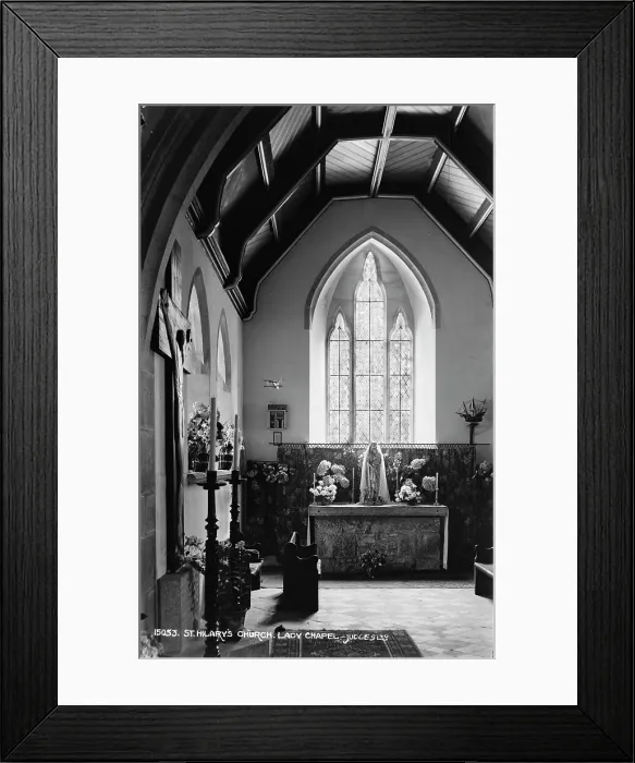 Framed Print : St. Hilary's Church, Lady Chapel Framed Print : St. Hilary's Church, Lady Chapel