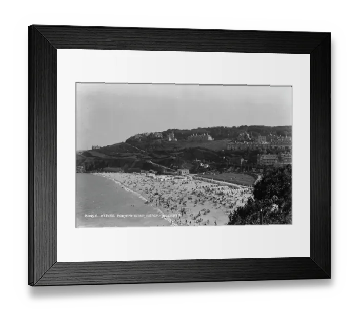 Framed Print : Porthminster Beach, St Ives Framed Print : Porthminster Beach, St Ives