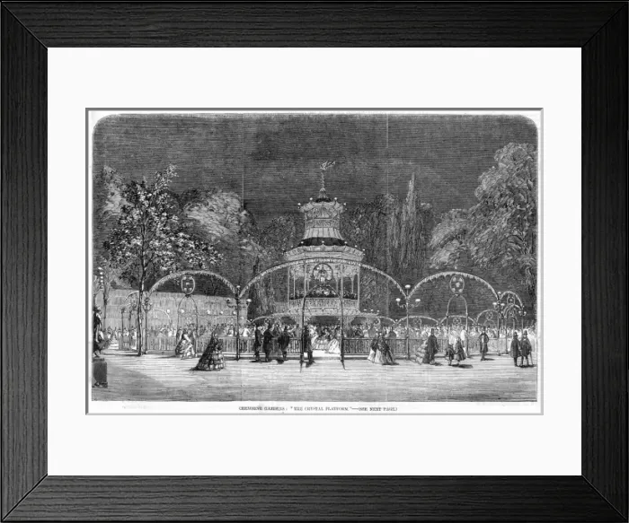 Framed Print : Cremorne Gardens Framed Print : Cremorne Gardens
