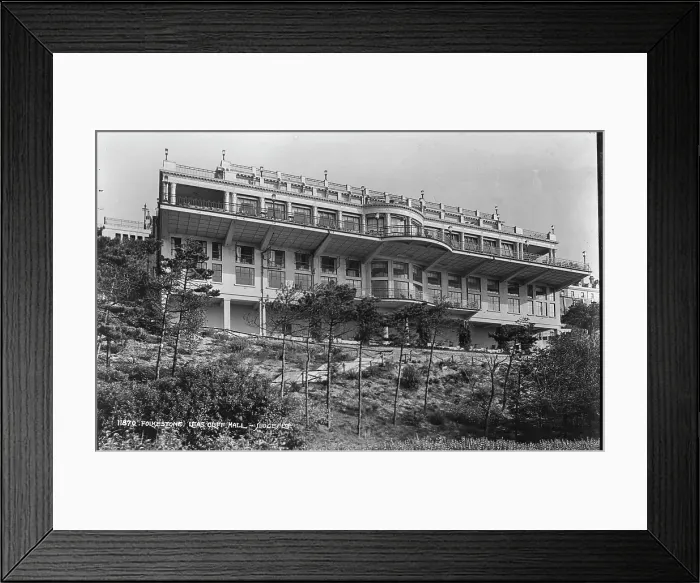 Framed Print : Leas Cliff Hall Framed Print : Leas Cliff Hall