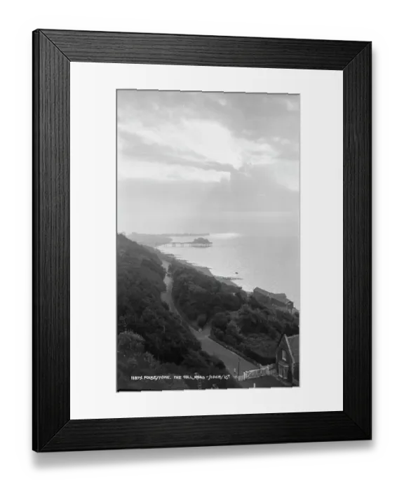 Framed Print : The Toll Road, Folkestone Framed Print : The Toll Road, Folkestone