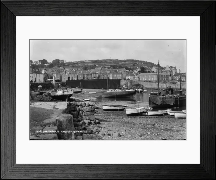 Framed Print : Mousehole Harbour Framed Print : Mousehole Harbour