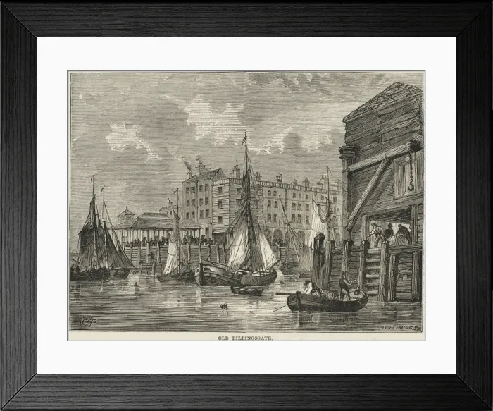 Framed Print : Billingsgate Framed Print : Billingsgate