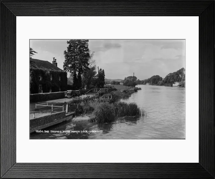 Framed Print : The Thames from Marsh Lock Framed Print : The Thames from Marsh Lock
