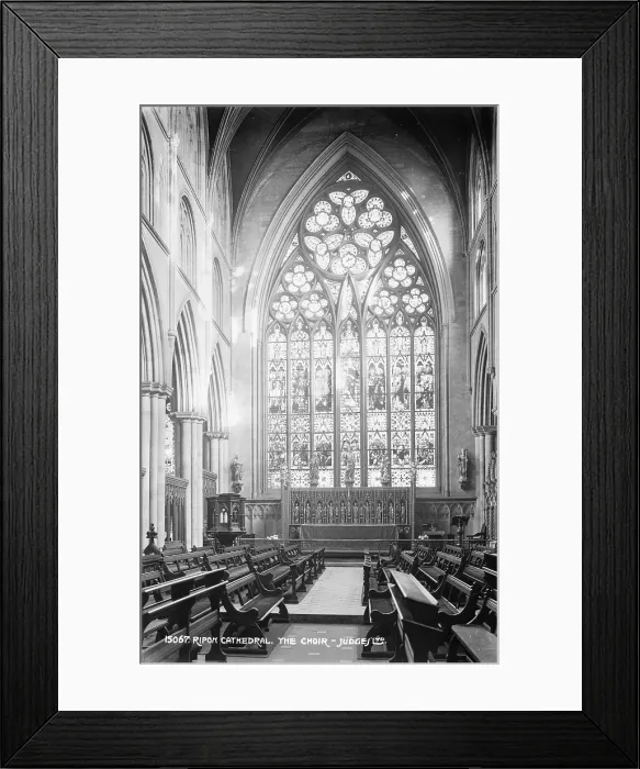 Framed Print : The Choir of Ripon Cathedral Framed Print : The Choir of Ripon Cathedral