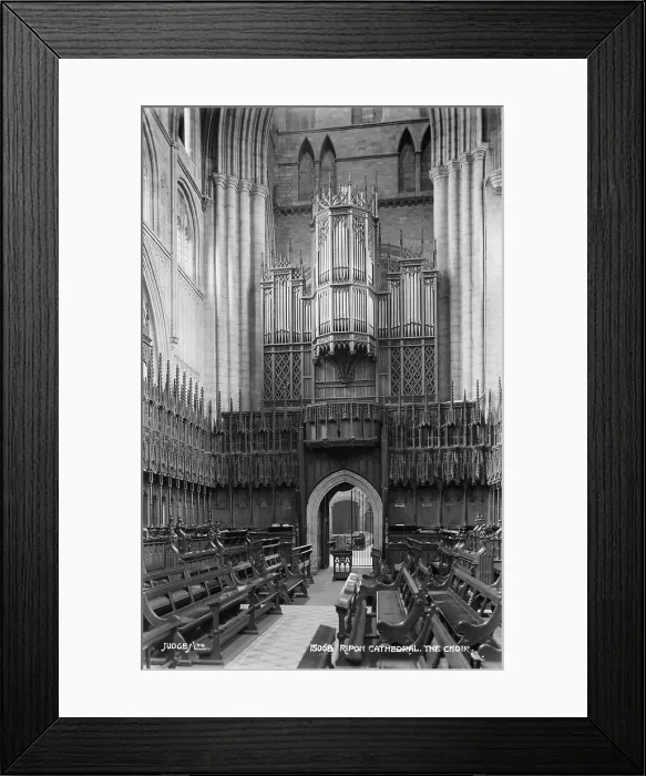 Framed Print : The Choir of Ripon Cathedral Framed Print : The Choir of Ripon Cathedral